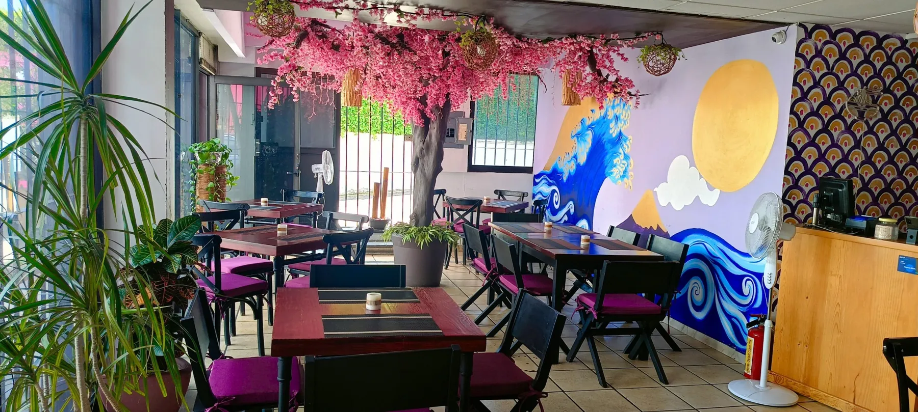 Área interior del restaurante